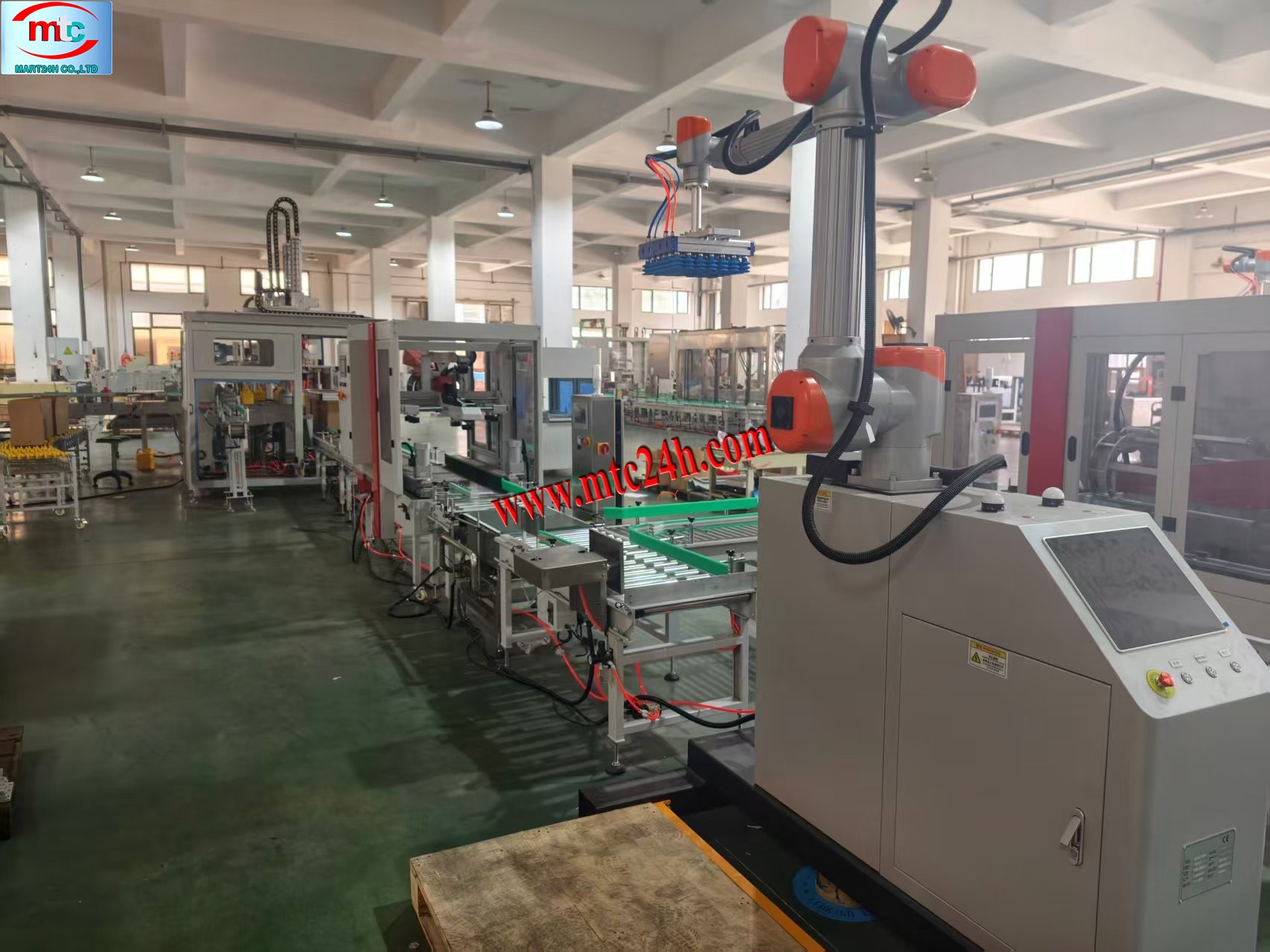 ROBOT XẾP PALLET TỰ ĐỘNG